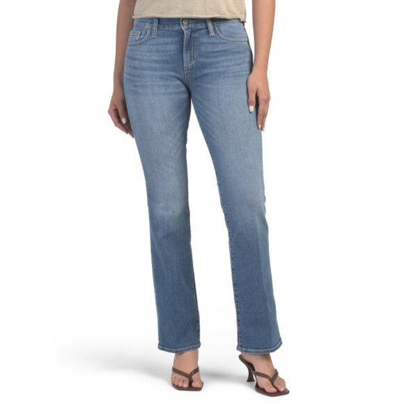 JOE'S Medium Wash Mid Rise Petite Bootcut Jeans